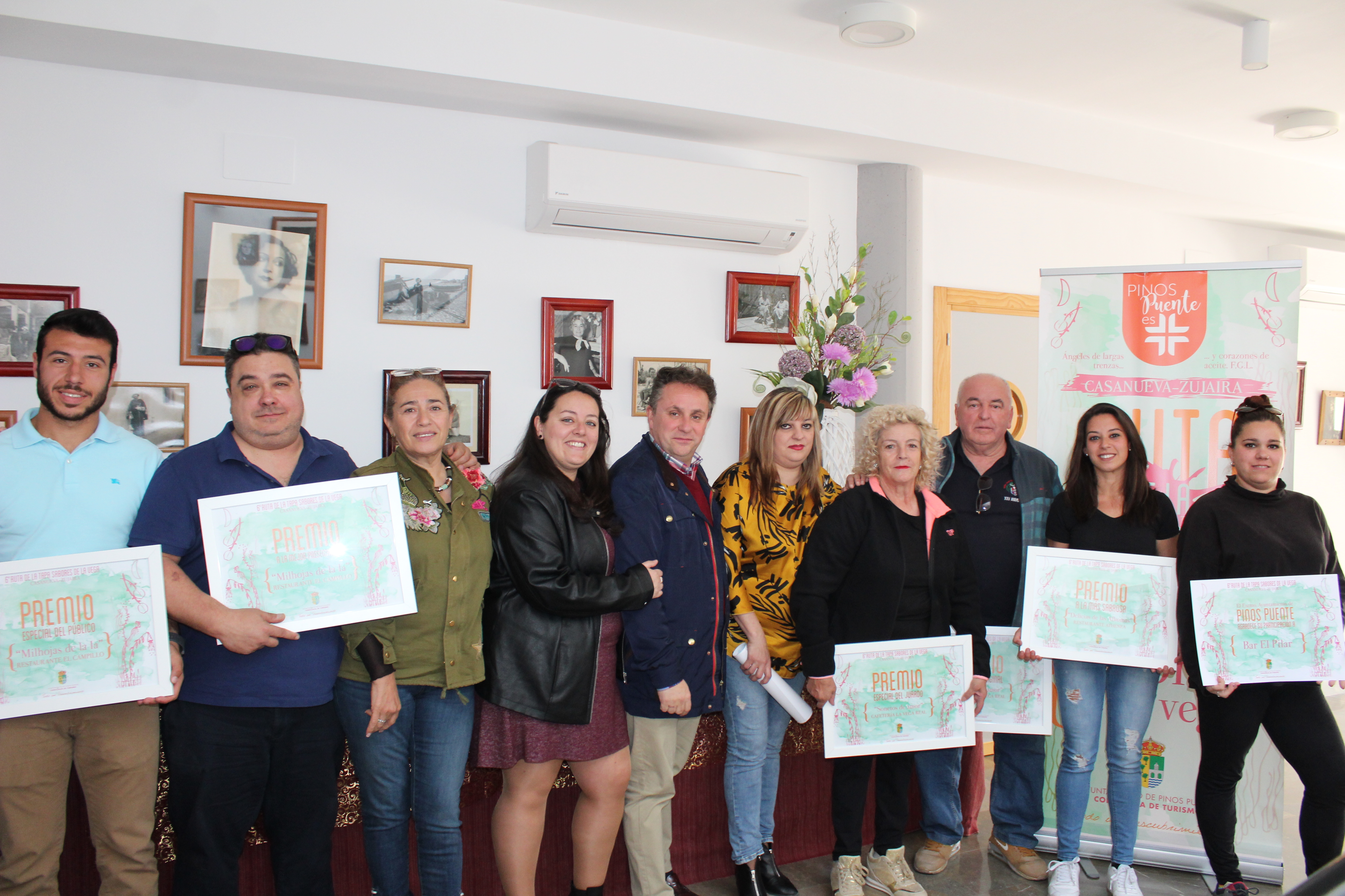 La VI Ruta de la Tapa Sabores de la Vega ya tiene ganadores