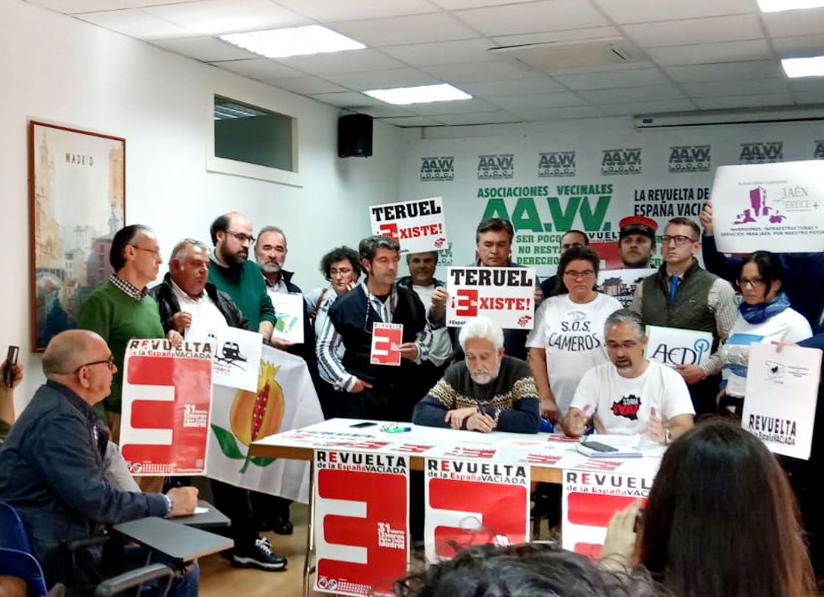 Se presenta en Madrid «La revuelta de la España Vaciada»