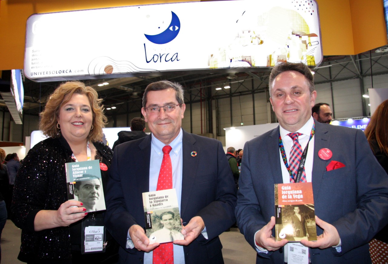 Presentadas en FITUR las guías lorquianas de la Vega, la Alpujarra y Guadix y Víznar y Alfacar