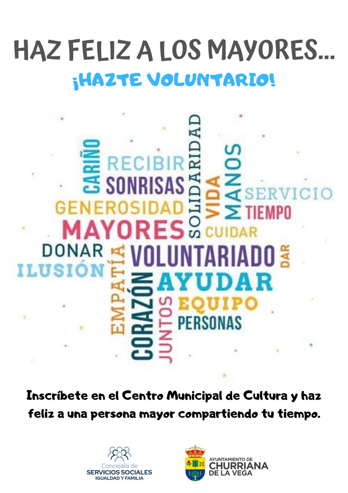  Programa de voluntariado con mayores en churriana