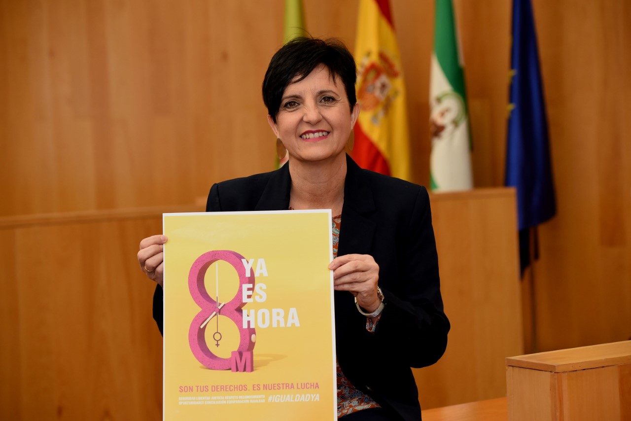 “Ya es hora”, lema de la campaña de Diputación para el Día de la Mujer