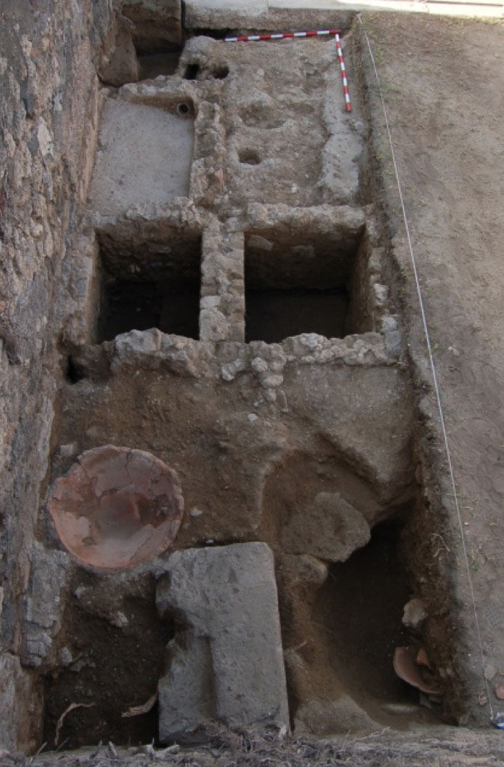 Arqueólogos españoles hallan en Pompeya una de las perfumerías mejor conservadas de época romana