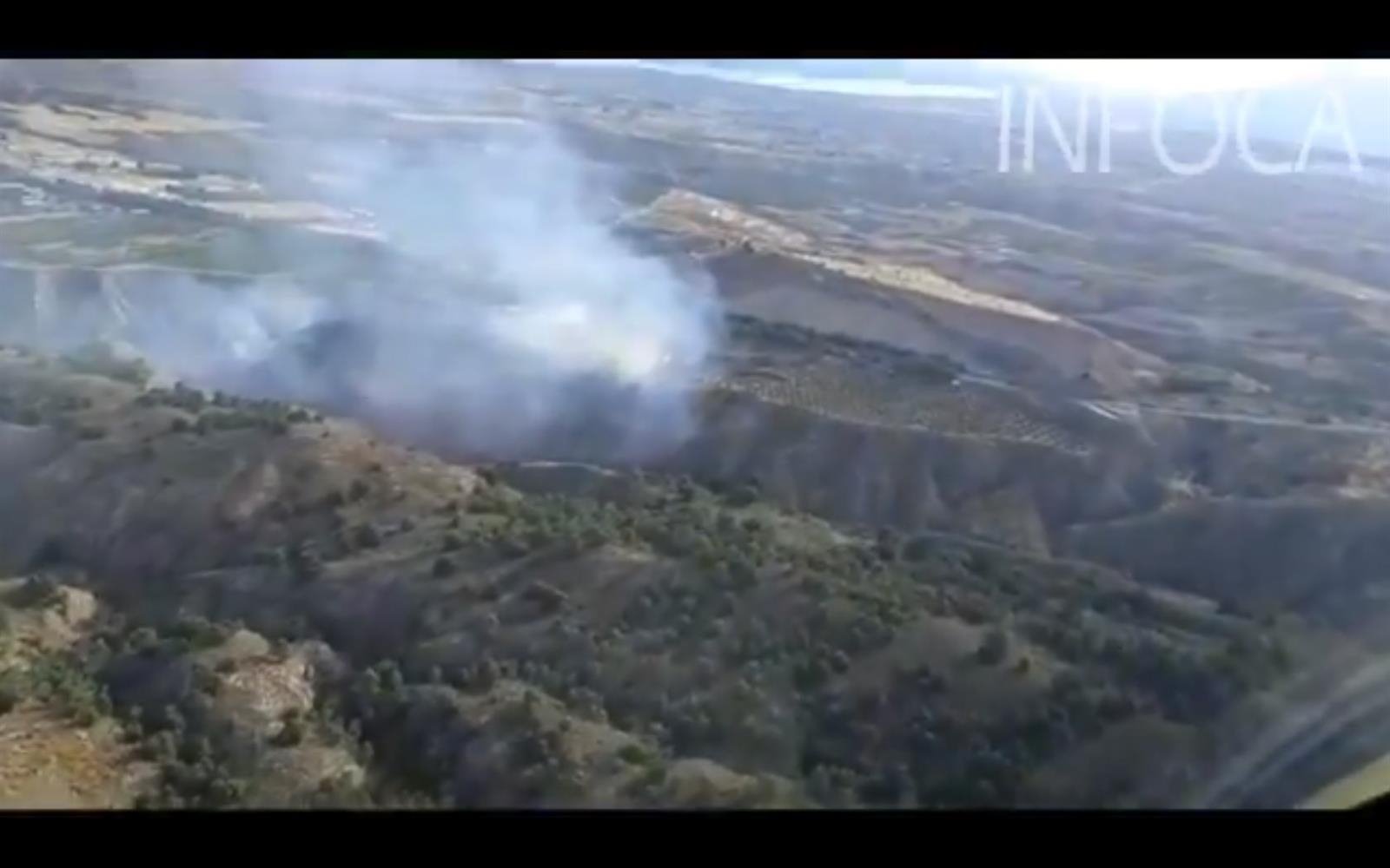 Extinguido el incendio forestal declarado en Guadix