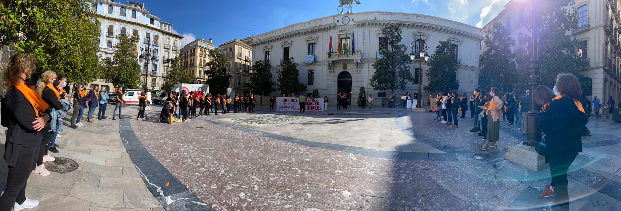 Los trabajadores del área de Derechos Sociales piden la dimisión de Luis Salvador